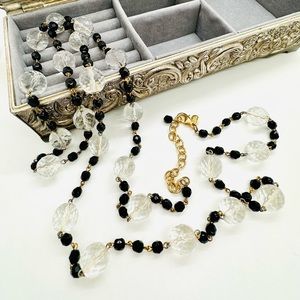GORGEOUS Czech Joan Rivers Crystal Necklace